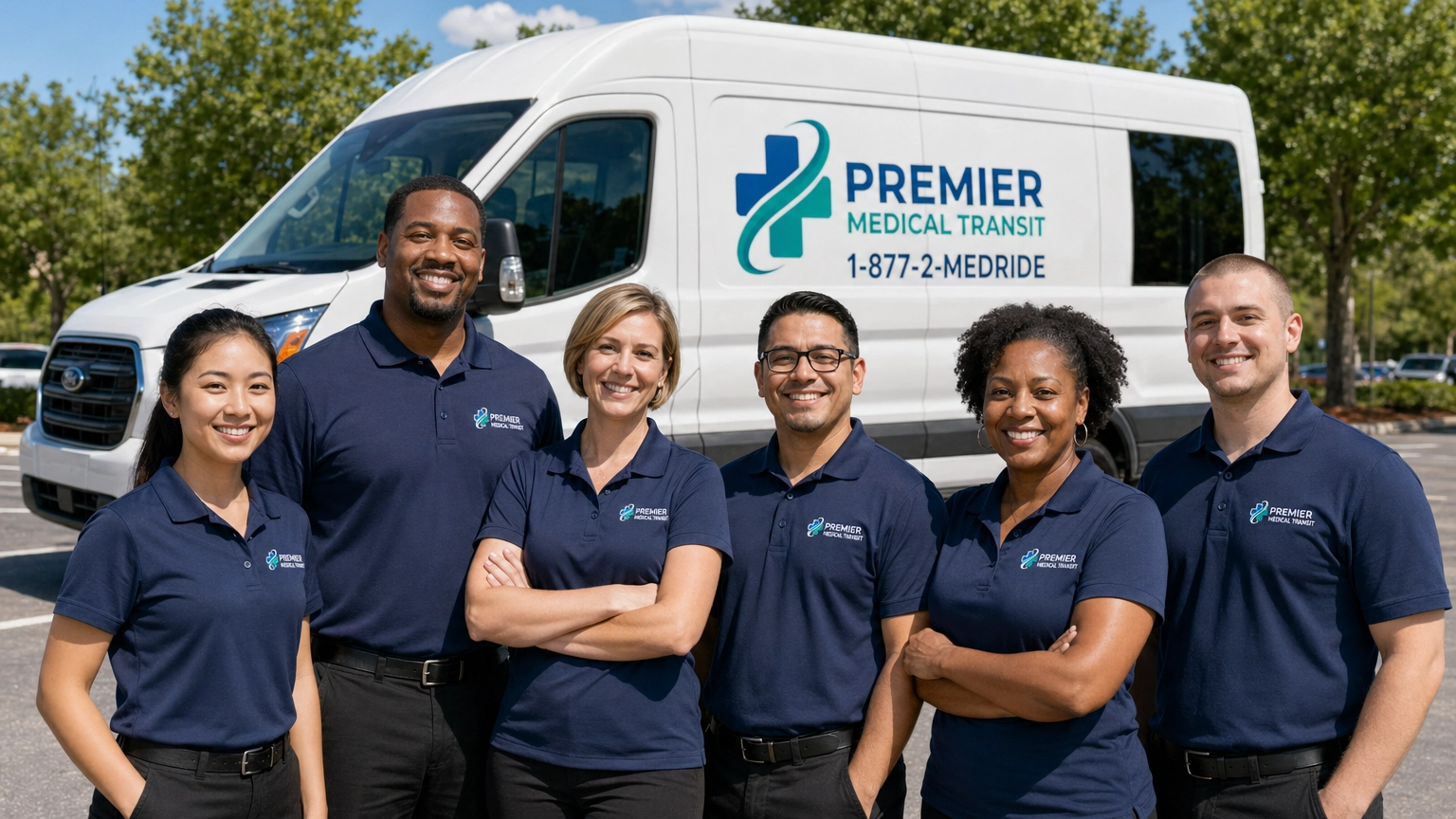 The Premier Medical Transit team in Elizabeth City, NC
